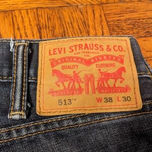Pair of Levi 513 38x30 Jeans